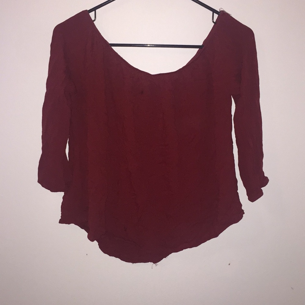 Off the shoulder blouse